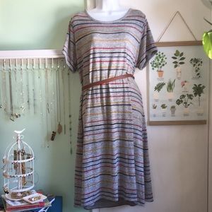 Striped T-Shirt Dress